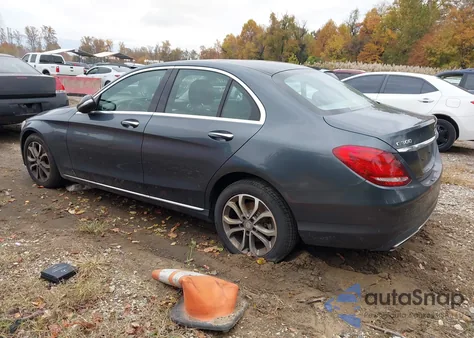 2015 Mercedes-Benz C 300 4Matic from USA, damaged, VIN 55SWF4KB0FU081685